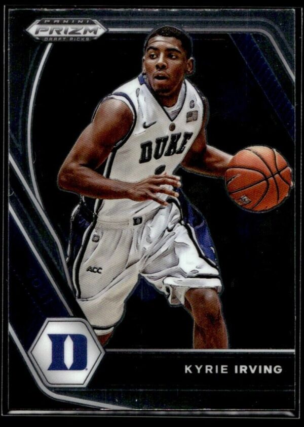 2021 Panini Prizm Draft Picks Duke Blue Devils #62 Kyrie Irving