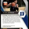2021 Panini Prizm Draft Picks Duke Blue Devils #10 Jalen Johnson RC Rookie