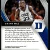 2021 Panini Prizm Draft Picks Duke Blue Devils #90 Grant Hill Orange Cracked Ice