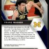 2021 Panini Prizm Draft Picks Michigan Wolverines #9 Franz Wagner RC Rookie