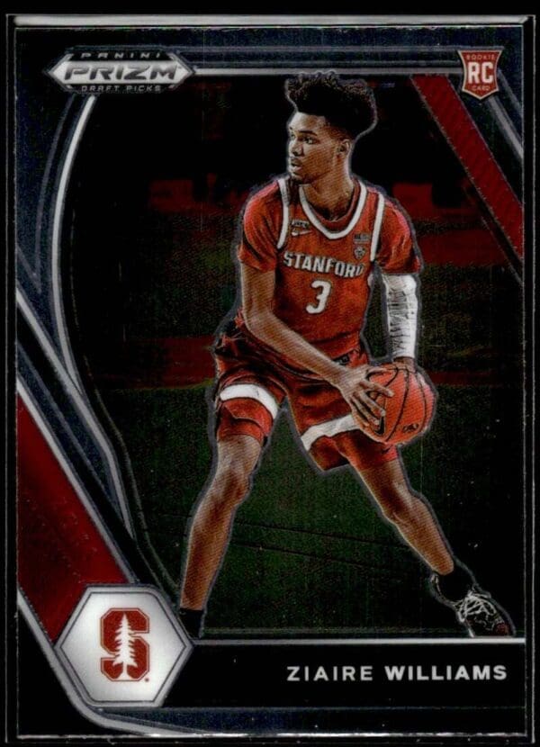 2021 Panini Prizm Draft Picks Memphis Grizzlies #15 Ziaire Williams RC Rookie