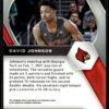 2021 Panini Prizm Draft Picks Louisville Cardinals #38 David Johnson RC Rookie