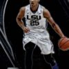 2021 Panini Prizm Draft Picks LSU Tigers #71 Ben Simmons