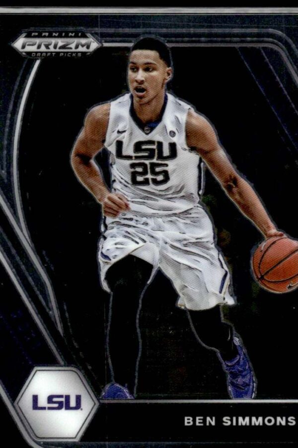 2021 Panini Prizm Draft Picks LSU Tigers #71 Ben Simmons