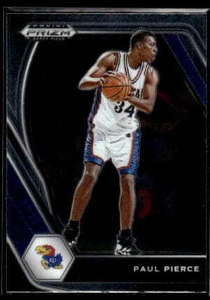 2021 Panini Prizm Draft Picks Kansas Jayhawks #89 Paul Pierce