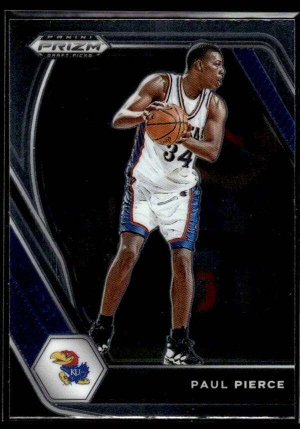 2021 Panini Prizm Draft Picks Kansas Jayhawks #89 Paul Pierce