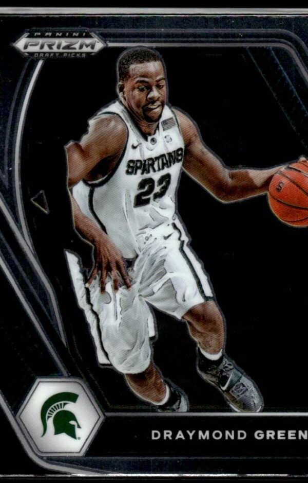 _10 2021 Panini Prizm Draft Picks Michigan State Spartans #73 Draymond Green