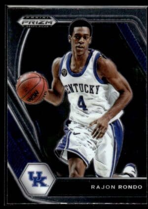 2021 Panini Prizm Draft Picks Kentucky Wildcats #97 Rajon Rondo