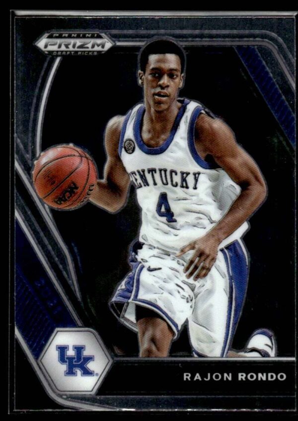 2021 Panini Prizm Draft Picks Kentucky Wildcats #97 Rajon Rondo