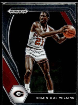 2021 Panini Prizm Draft Picks Georgia Bulldogs #93 Dominique Wilkins