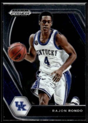 2021 Panini Prizm Draft Picks Kentucky Wildcats #97 Rajon Rondo