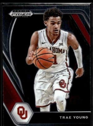 2021 Panini Prizm Draft Picks Oklahoma Sooners #78 Trae Young