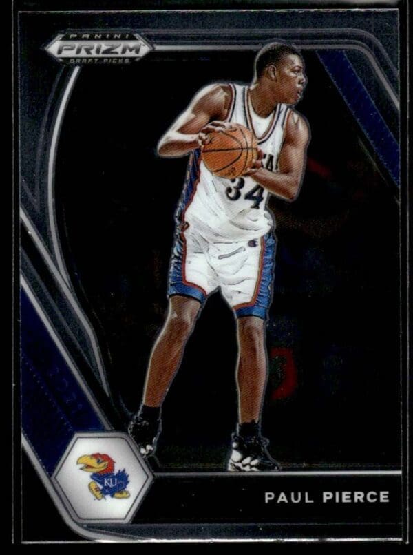 2021 Panini Prizm Draft Picks Kansas Jayhawks #89 Paul Pierce