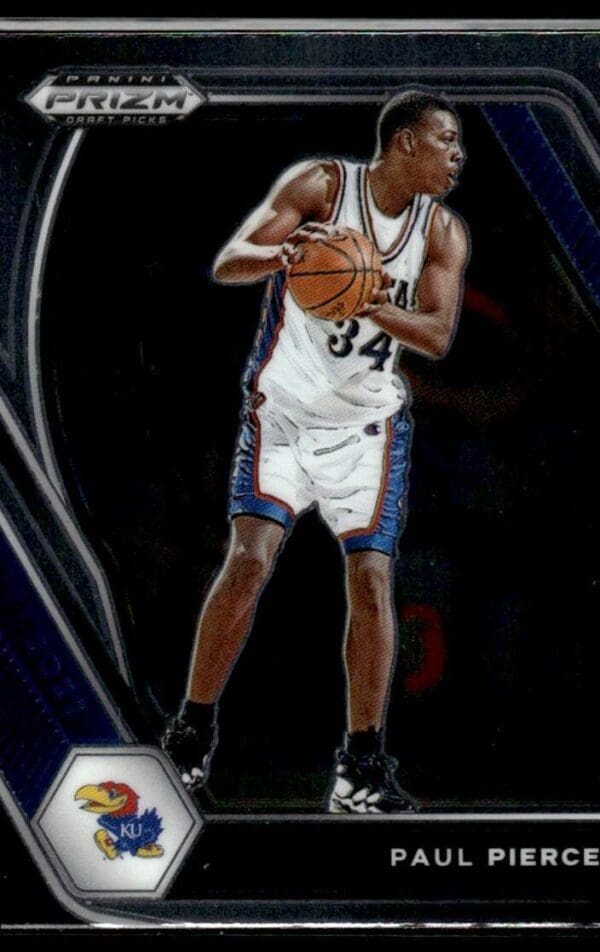 2021 Panini Prizm Draft Picks Kansas Jayhawks #89 Paul Pierce