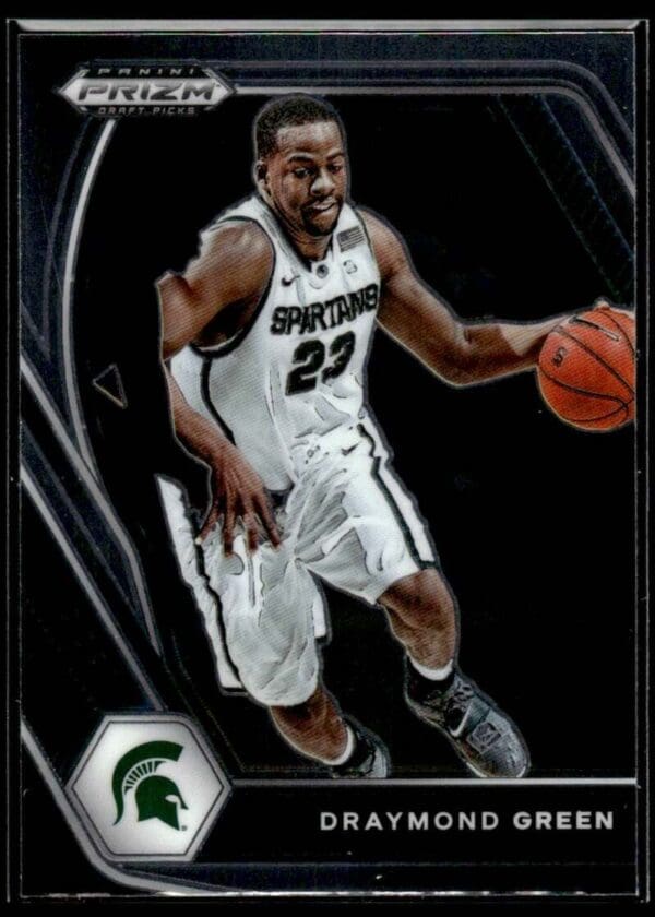 _10 2021 Panini Prizm Draft Picks Michigan State Spartans #73 Draymond Green
