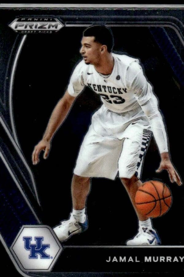 2021 Panini Prizm Draft Picks Kentucky Wildcats #77 Jamal Murray