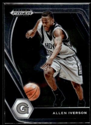 2021 Panini Prizm Draft Picks Georgetown Hoyas #85 Allen Iverson
