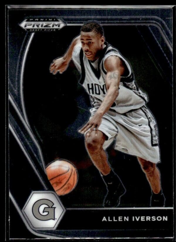 2021 Panini Prizm Draft Picks Georgetown Hoyas #85 Allen Iverson