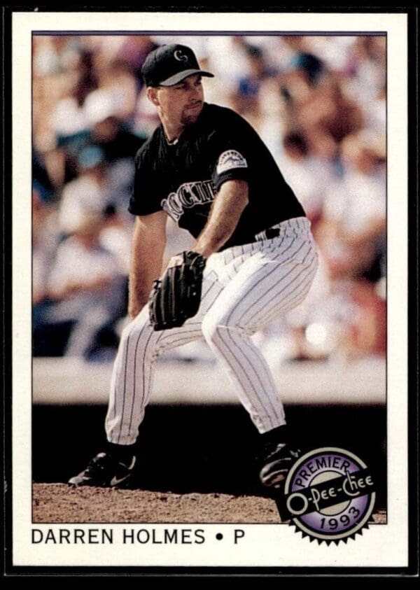 _10 1993 O-Pee-Chee Premier Colorado Rockies #104 Darren Holmes