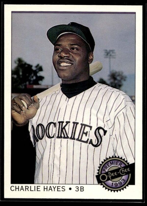1993 O-Pee-Chee Premier Colorado Rockies #66 Charlie Hayes