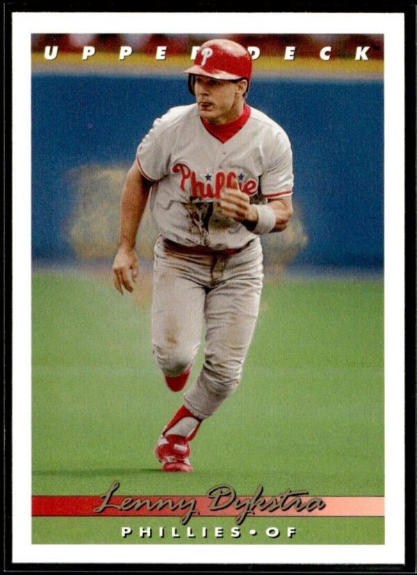 1993 Upper Deck Philadelphia Phillies #69 Lenny Dykstra