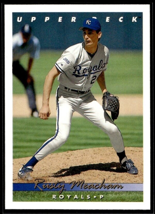 _10 1993 Upper Deck Kansas City Royals #59 Rusty Meacham