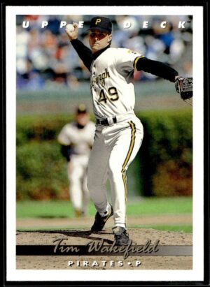 _10 1993 Upper Deck Pittsburgh Pirates #66 Tim Wakefield