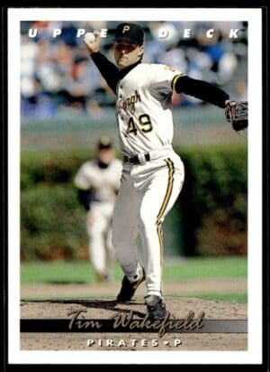 _10 1993 Upper Deck Pittsburgh Pirates #66 Tim Wakefield