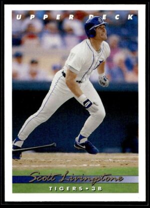1993 Upper Deck Detroit Tigers #63 Scott Livingstone