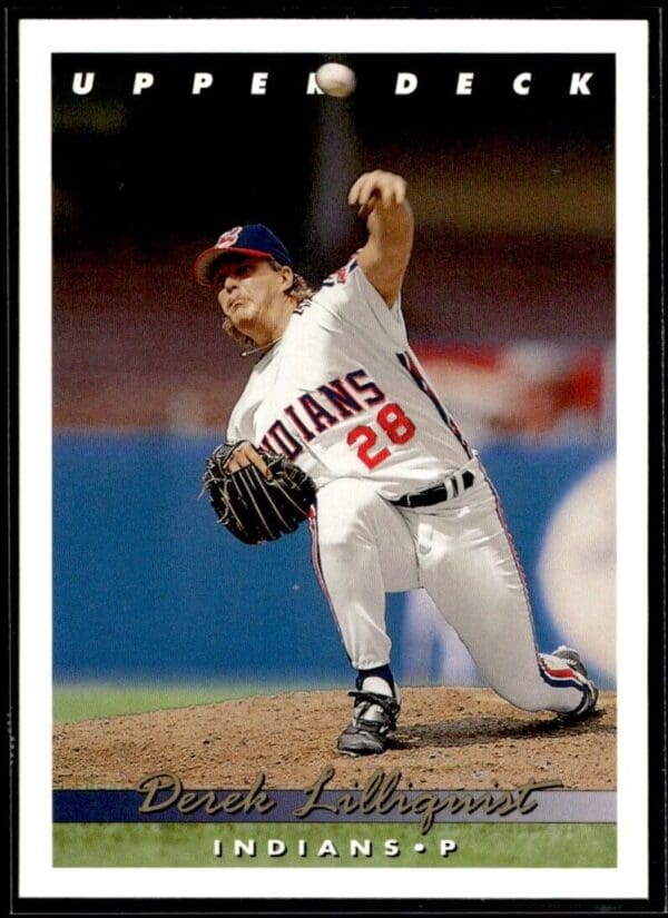 _10 1993 Upper Deck Cleveland Indians #70 Derek Lilliquist