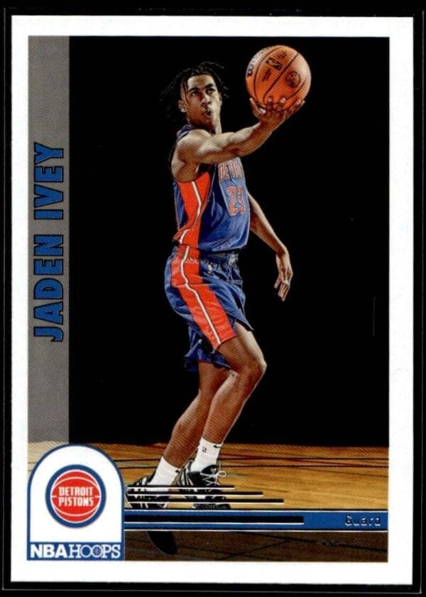 2022 Hoops Tribute Detroit Pistons #285 Jaden Ivey RC Rookie