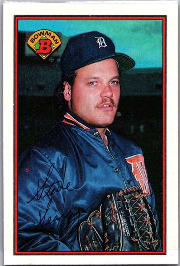 _10 1989 Bowman Detroit Tigers #95 Steve Searcy