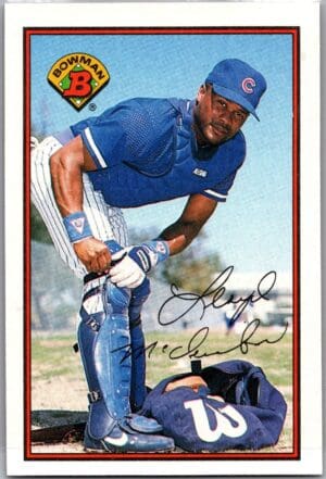 1989 Bowman Chicago Cubs #287 Lloyd McClendon