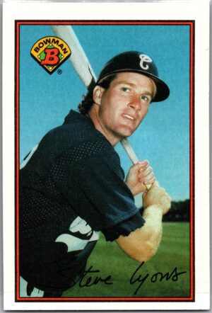 1989 Bowman Chicago White Sox #63 Steve Lyons