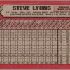 1989 Bowman Chicago White Sox #63 Steve Lyons