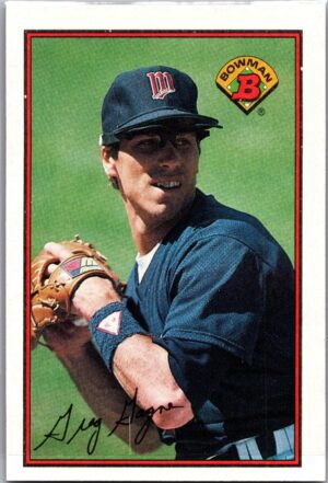 1989 Bowman Minnesota Twins #161 Greg Gagne