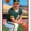 1989 Bowman Oakland Athletics #184 Curt Young