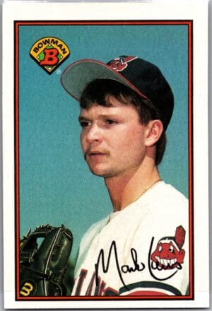 _10 1989 Bowman Cleveland Indians #87 Mark Lewis RC Rookie