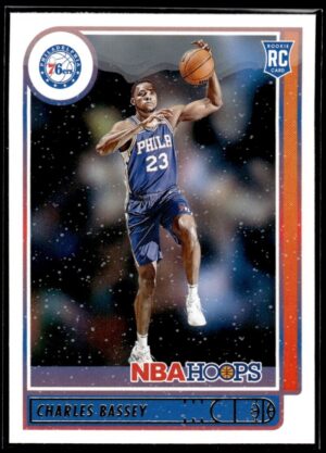 2021 NBA Hoops Philadelphia 76ers #217 Charles Bassey RC Rookie