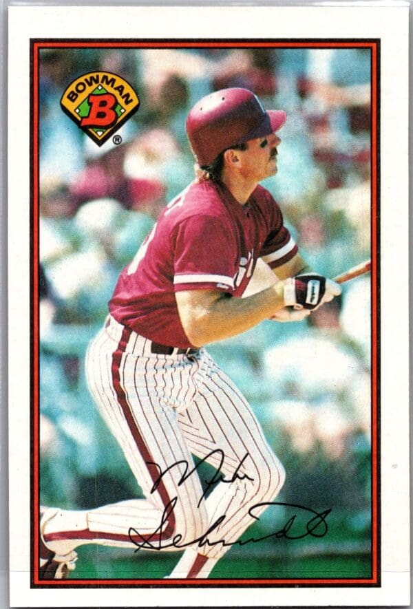 _10 1989 Bowman Philadelphia Phillies #402 Mike Schmidt