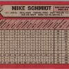 1989 Bowman Philadelphia Phillies #402 Mike Schmidt