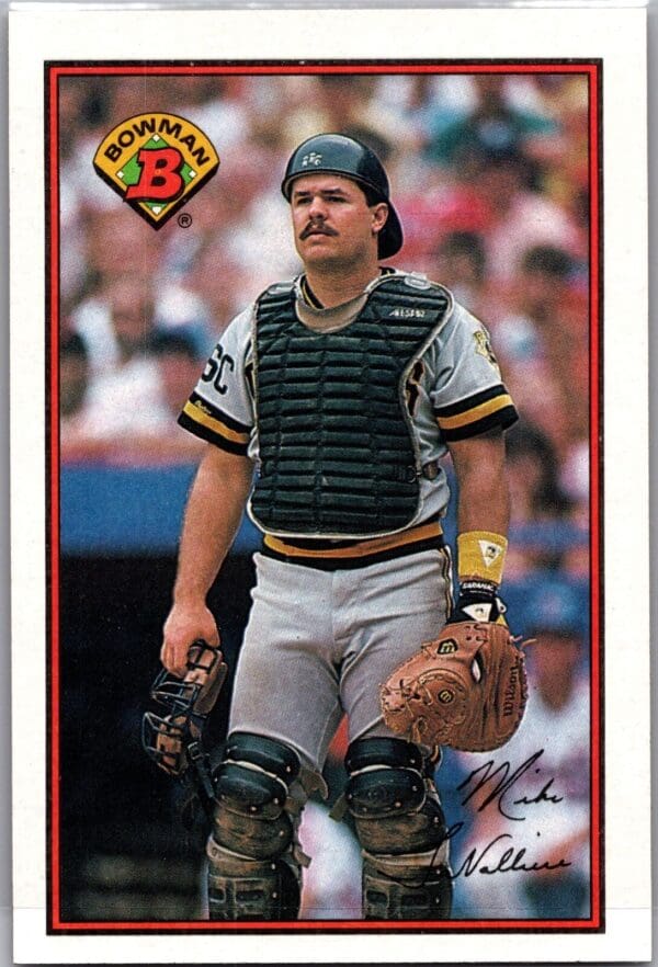 _10 1989 Bowman Pittsburgh Pirates #417 Mike LaValliere