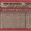 1989 Bowman California Angels #38 Kirk McCaskill