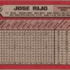 1989 Bowman Cincinnati Reds #300 Jose Rijo