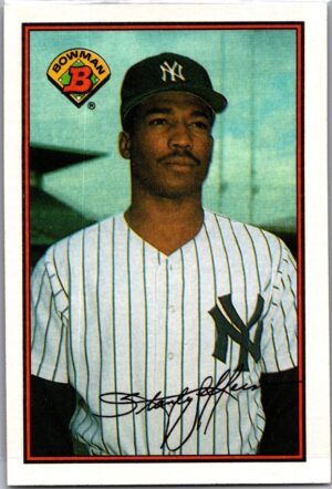 1989 Bowman New York Yankees #180 Stan Jefferson