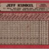 1989 Bowman Texas Rangers #231 Jeff Kunkel