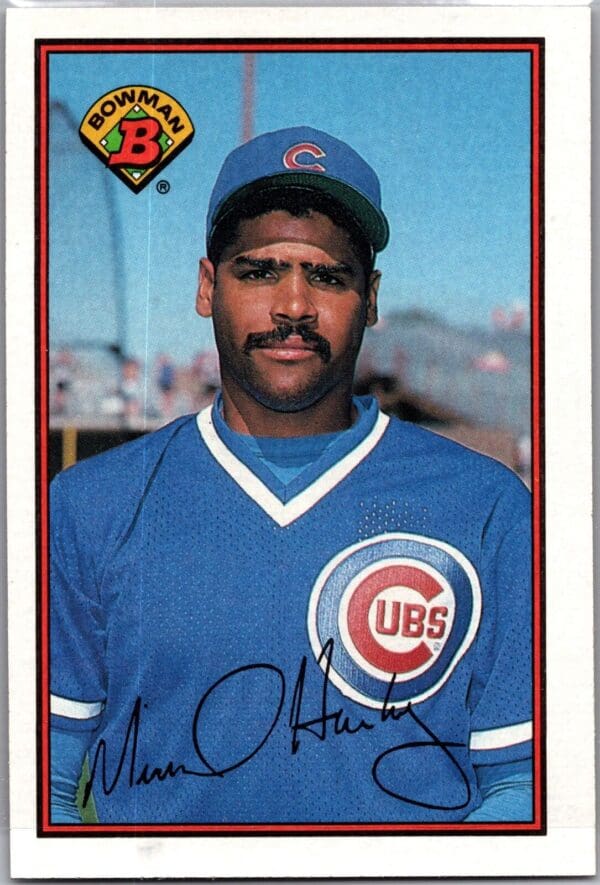 _10 1989 Bowman Chicago Cubs #286 Mike Harkey