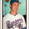 1989 Bowman Texas Rangers #222 Bobby Witt