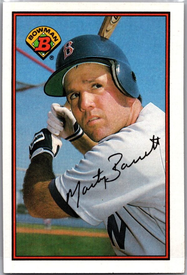 1989 Bowman Boston Red Sox #28 Marty Barrett