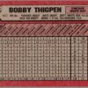 1989 Bowman Chicago White Sox #55 Bobby Thigpen